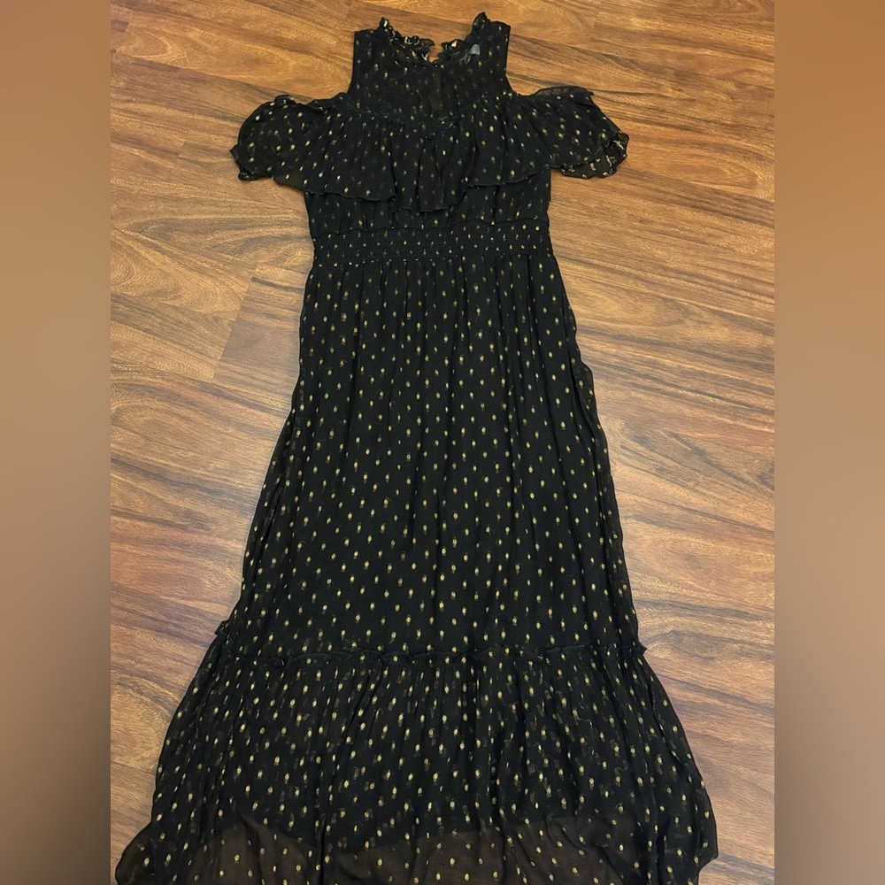 Black and Gold Women's Dress